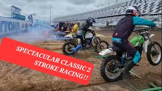 OUTSTANDING CLASSIC 2 STROKE MX RACING AT DAYTONA BIKE WEEK 2024 [upl. by Cock328]