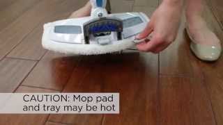 Powerfresh Lift Off Steam Mop Pet  How to Use [upl. by Nylitak]