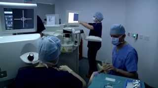 Laser Eye Surgery  Live  Optical Express [upl. by Yalhsa]