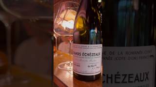 잠시나마 나를 다른세상에 다녀오게 해주었던 친구 2008 Domaine de la RomaneeConti Echezeaux Grand Cru wine shorts [upl. by Adnirual]