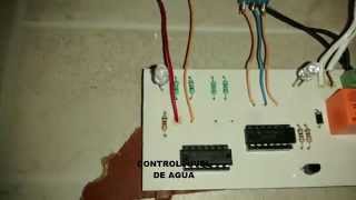 ELECTRONICA CONTROL NIVEL AGUA [upl. by Yeroc937]