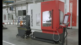 KUNZMANN FRÄSMASCHINE WF610 CNC [upl. by Ai]