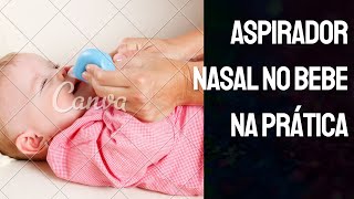 aspirador nasal no bebe NA PRÁTICA shorts short shortsyoutub shortsvideo [upl. by Wilfred556]