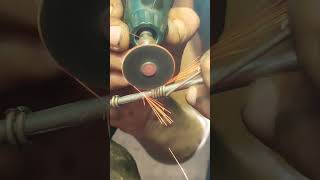 Chispas con Dremel dremel usa vlog torno cuba cubanos vlog satisfying stainlesssteel [upl. by Ahsahtan]