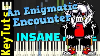 An Enigmatic Encounter Undertale Last Breath  Phase 3  Insane Mode Piano Tutorial Synthesia [upl. by Jakoba4]