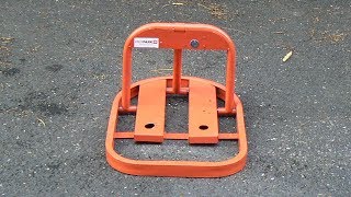 Tuto Installer une barrière de parking sans outil spécial [upl. by Akiraa243]