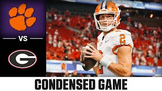 Clemson vs Georgia Condensed Game  2024 ACC Football [upl. by Atinnod]