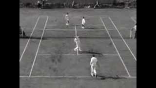 Nederland wint Davis Cup van Filipijnen 1951 [upl. by Ellenehs]