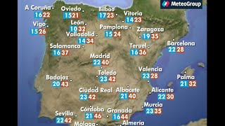 Previsión del tiempo para este fin de semana [upl. by Nottap]