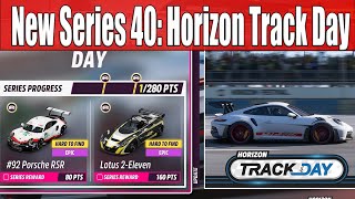 Forza Horizon 5 Festival Playlist New Series 40 Horizon Track Day  4 Porsche 911 Update [upl. by Aamsa600]