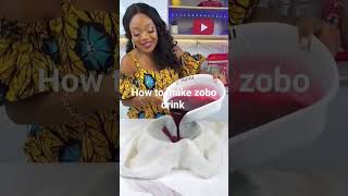 zobo drink how to make zobo drink trends viral [upl. by Koziel]