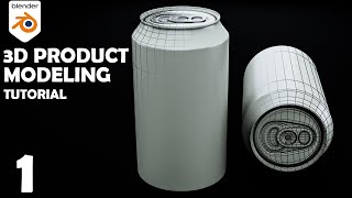 Blender Tutorial Make Your First 3D Product Animation  Modeling  Part 1 [upl. by Nodlew]