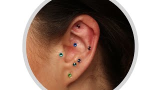 EAR ACUPUNCTURE amp EARSEEDS AURICULOTHERAPY [upl. by Flin]