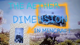 The Aether mod in minecraft [upl. by Adahsar]