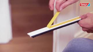 tesamoll® Door to Floor Brush Standard  seal gaps and save energy [upl. by Byrom]