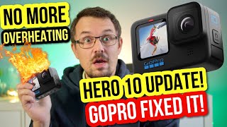 🔥 GoPro Hero 10 Overheating Fixed News About The Upcoming GoPro Hero 10 Update [upl. by Aicina]