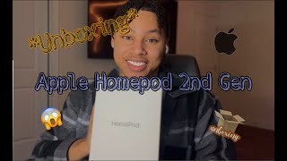 I finally got the NEW HomePod  Apple HomePod UnboxingReview [upl. by Ellehcrad851]