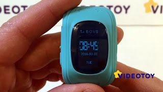 Smart Baby Watch GPS Q50  детские умные часы с GPS на SeTracker [upl. by Ormsby]