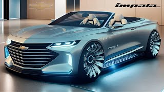 NEW 2025 Chevy Impala Convertible Official Reveal  Interior and Exterior FIRST LOOK [upl. by Nomzaj]