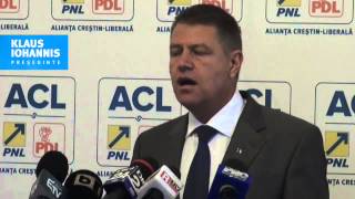 Klaus Iohannis  Desteaptate romane [upl. by Lorie]