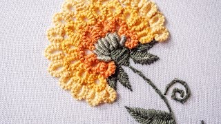 Hand Embroidery  Stitching Tutorial by Hand  HandiWorks 89 [upl. by Cliffes661]