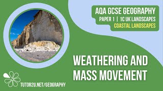 Weathering and Mass Movement  AQA GCSE Geography  Coastal Landscapes 2 [upl. by Arihsay]