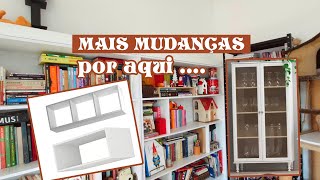 Mudanças e novidades na minha biblioteca [upl. by Anwadal]