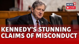 Senator John Kennedy LIVE  Senator John Kennedy Stunning Claims Of Misconduct  US News  N18L [upl. by Nats48]