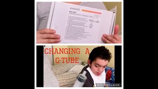 How to change a Gastrostomy Tube  Gtube [upl. by Aneen]