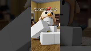 School Essay pmdamiann roblox robloxanimation [upl. by Reemas]