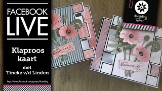 Doeding FB live klaprooskaart met Tineke [upl. by Narine]