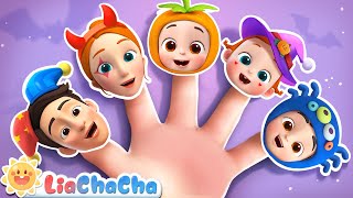 Halloween Songs  Spooky Costumes Dress Up and Dance  Kids Songs amp Nursery Rhymes  LiaChaCha [upl. by Ened]