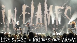 IN FLAMES Live  Bridgestone Arena FULL CONCERT 5622 Metal Tour Of The Year Nashville TN 60fps [upl. by Gnex]