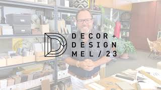 Decor  DesignAIFF x KBDi partnership with ambassador James Treble 2023 [upl. by Norrad]