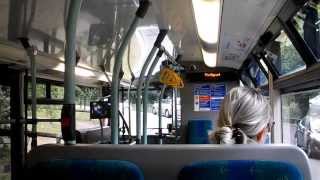 Route 65 SP56 YT09ZCA Scania Omnicity 106m London United Busways [upl. by Revkah]