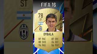 Paulo DYBALA FIFA Evolution 🇦🇷 Fifa 13  Fifa 23 [upl. by Madanhoj928]