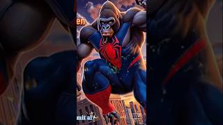 Bionic ai videohybrid with spider man and gorila [upl. by Grondin999]