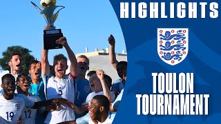 England Win the U20 Toulon Tournament  Official Highlights [upl. by Akinehc]