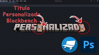 ⭐ Tutorial  Textura Personalizada de Título no Blockbench [upl. by Dani]