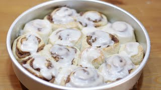 Easy Quick Cinnamon Rolls Without Yeast Recipe  How to Make Cinnamon Rolls [upl. by Brandais571]