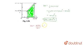 The volume of a monatomic ideal gas increases linearly with pressure as shown in Fig Calculate a [upl. by Nnaecyoj]