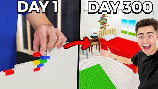 I Built a LEGO Room for 300 Days [upl. by Neened]