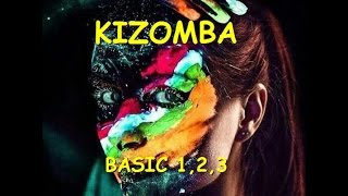 🌴❤KIZOMBA BASIC 123🌴 [upl. by Nnywg873]