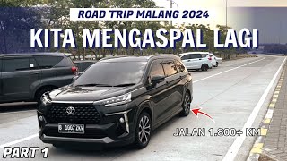 AWAL PERJALANAN 1800 KM ‼️  ROAD TRIP MALANG 2024  TOYOTA VELOZ Q 2022  PART 1 [upl. by Yanej]