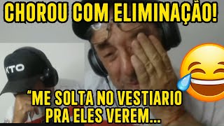 VÉIO TRICOLOR CHOROU AO VIVO COM ELIMINAÇÃO HSHSHSHSHS🤣🤣 [upl. by Lathrop181]