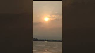 Yeh Fitoor Mera pokhara begnaslake nature sunset sunsetview boating [upl. by Ttreve]