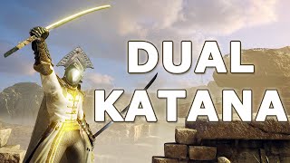 Demons Souls PVP  Dual Katana Dexterity Build [upl. by Neerroc731]