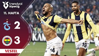 Vestel  Trabzonspor 23 Fenerbahçe  HighlightsÖzet  Trendyol Süper Lig  202425 [upl. by Armilla]