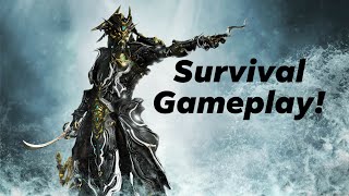 WarframeHydroid Prime Gameplay10 minute Survival run [upl. by Mayrim47]