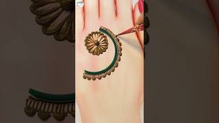 Very Easy Bangles Mehndi Design Trick Simple mehndi Design shorts viral art youtubeshorts [upl. by Ruthi]